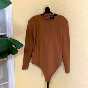 IVY PARK Brown Bodysuit